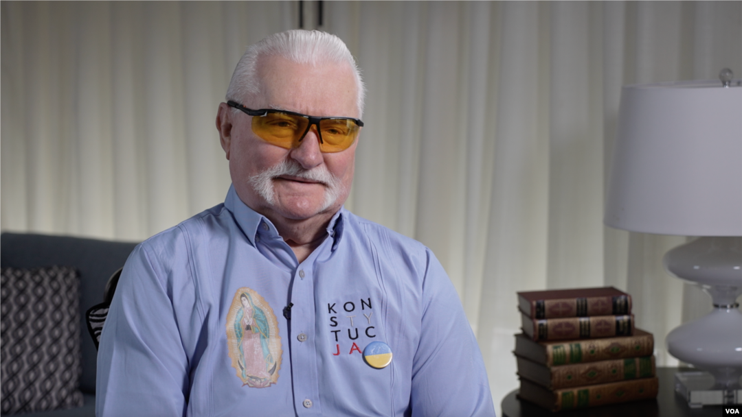 Former Polish President Lech Walesa 