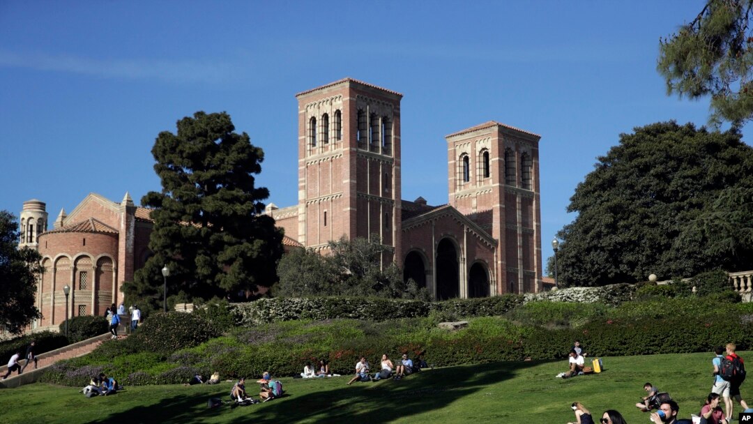FILE - The UCLA campus on April 25, 2019. 