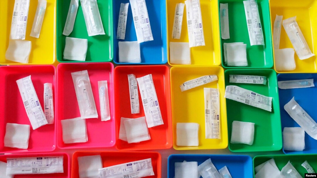 FILE - Syringes are prepared to administer a COVID-19 vaccine at a nursing home in Bad Windsheim, Germany, Dec. 27, 2020.