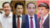Từ trái sang: Lê Minh Khái, Đặng Quốc Khánh, Chẩu Văn Lâm, Nguyễn Xuân Ký