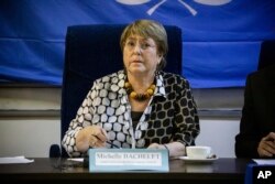 BMTning inson huquqlari bo’yicha bosh komissari Mishel Bachelet