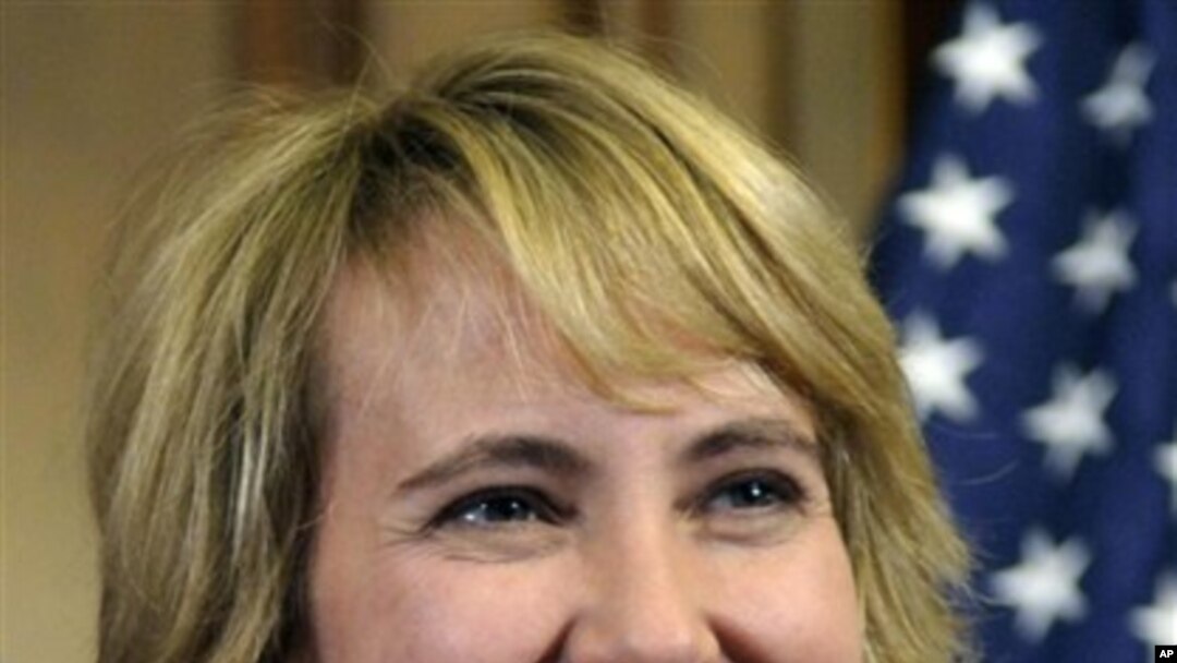 US Representative Gabrielle Giffords (file photo)
