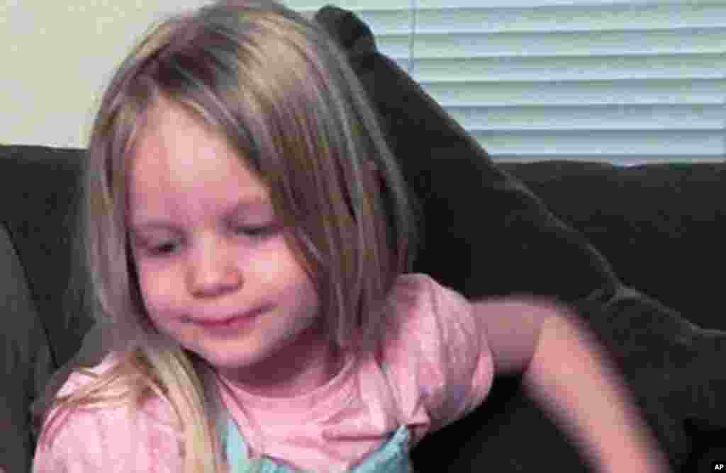 This photo posted to the Emilie Parker Fund Facebook page shows six-year-old Emilie Parker, who was gunned down in Friday&#39;s school shooting in Connecticut.