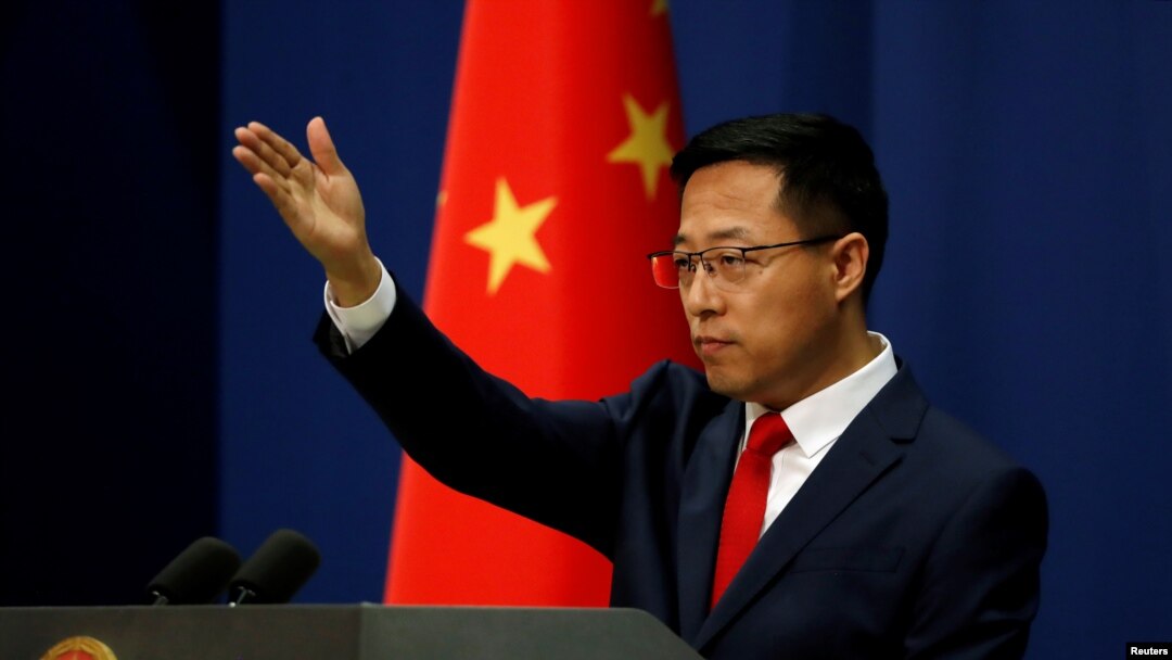 တရုတ်နိုင်ငံခြားရေးဌာန ပြောခွင့်ရ Zhao Lijian 