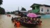 ရေကြီးမှုကြောင့် ထိုင်း-မြန်မာနယ်စပ်ကုန်သွယ်ရေးထိခိုက်