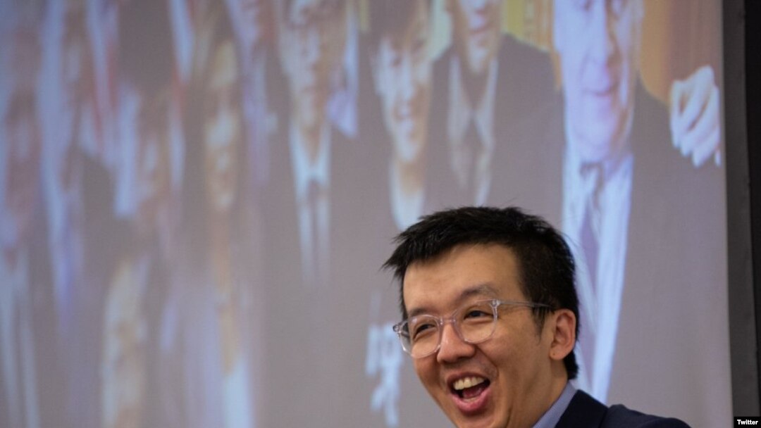 American activist Samuel Chu, one of six activists reportedly included in arrest warrants issued by Hong Kong Police under Hong Kong's new national security law. (Photo: Samuel Chu Twitter)