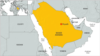 Map of Saudi Arabia