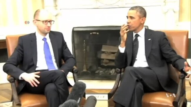 Obama Hosts Ukrainian Prime Minister in Signal to Russia