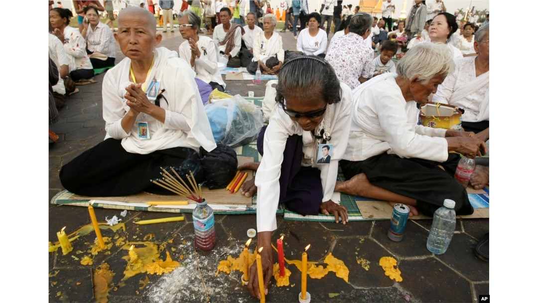 Cambodia Prepares for Cremation of Former King 