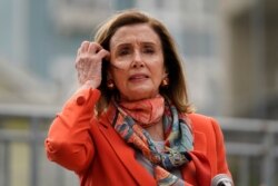 House Speaker Nancy Pelosi speaks during a news conference in San Francisco, Sept. 2, 2020.