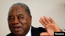 Zambia's former president, Rupiah Banda, is seen in a March 8, 2011, file photo.