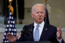 U.S. President Joe Biden delivers remarks at National Constitution Center in Philadelphia, Pennsylvania, July 13, 2021.
