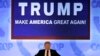 Republican presidential candidate Donald Trump speaks at the California Republican Party 2016 Convention in Burlingame, Calif., April 29, 2016. 