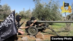 Syria's al-Nusra rebels posted this photo of its fighters using an M-60 anti-tank weapons, March 24, 2013