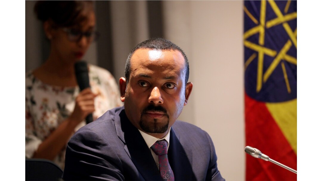 FILE - Ethiopia's Prime Minister Abiy Ahmed attends a ceremony in Addis Ababa, Ethiopia, Dec. 7, 2019.