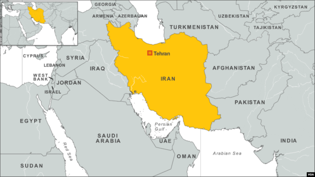 Map of Iran
