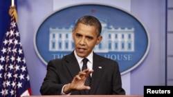 Síria foi avisada - Barack Obama na conferência de imprensa de Segunda-feira