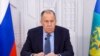 Waziri wa Mambo ya Kigeni wa Russia, Sergey Lavrov alipokuwa akizungumza na wanahabari mjini Moscow, Dec. 26, 2024. 