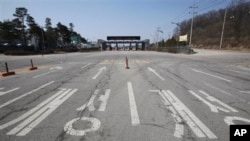 12일 경기도 파주 남북출입사무소 모습