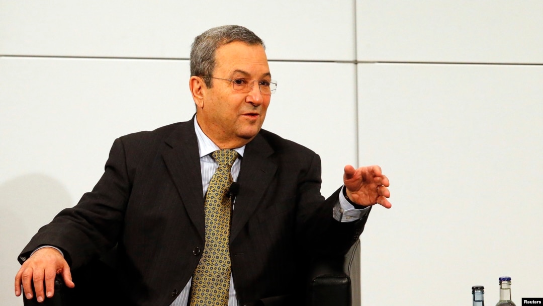 Israeli Defense Minister Ehud Barak gestures during the annual Security Conference in Munich February 3, 2013.