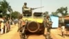French soldiers patrol on Boy-Rabe, a northern district of Bangui, Dec. 17, 2013.