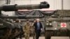 British PM Johnson and NATO Secretary-General Stoltenberg meet NATO troops at Tapa Military Base