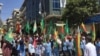Xwepêşandana Gelê Efrînê li Dij Bombebarana Berdewam ya Artêşa Tirkiyê Û Grûbên Çekdar