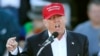 FILE - In this Feb. 28, 2016, file photo, Republican presidential candidate Donald Trump speaks during a rally in Madison, Ala. 