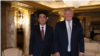 美国总统川普会见日本首相安倍 （川普脸书网页资料照片）