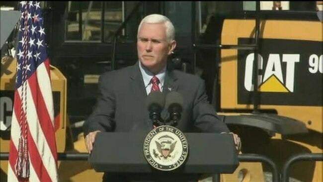 Pence Condemns 'Vile Act of Vandalism' at Jewish Cemetery