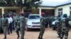 Soldiers of Guinea-Bissau on April 13, 2012, one day after the Army staged a coup in this West African country. 