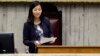 波士顿市议会议长吴弭主持议会会议。（2016年1月13日）