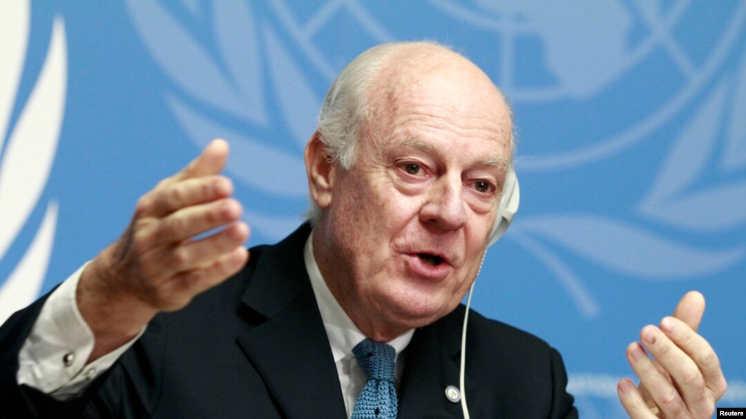 BMTning Suriya bo'yicha maxsus vakil Staffan de Mistura