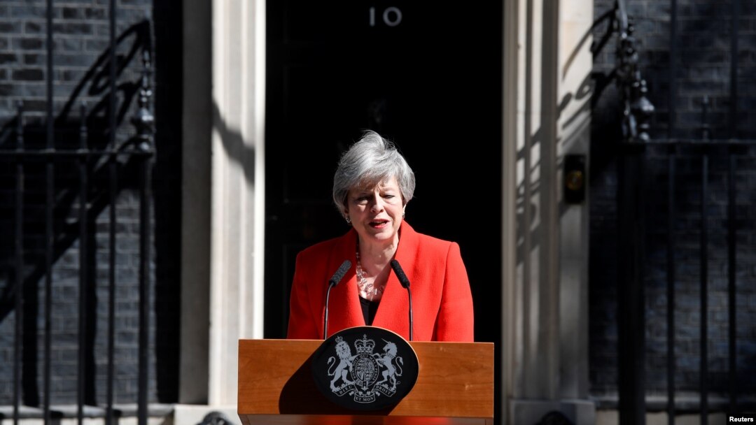 ဗြိတိန်ဝန်ကြီးချုပ် Theresa May (မေ၊ ၂၄၊ ၂၀၁၉)