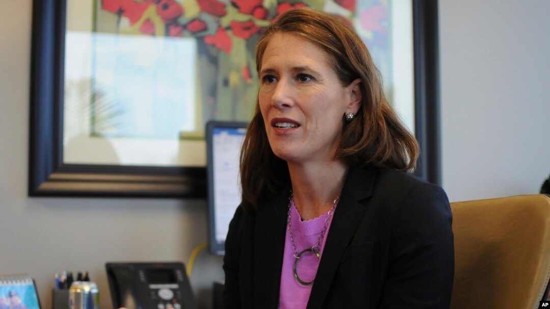 Allison Suttle, chief medical officer at Sanford Health, talks about the system's opioid prescriptions in Sioux Falls, S.D., Oct. 25, 2017. Sanford providers wrote 18 percent fewer prescriptions for opioids in the third quarter of 2017 compared to the first quarter of 2016. 