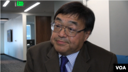 Charlie Woo of CAUSE. (M. O'Sullivan/VOA)