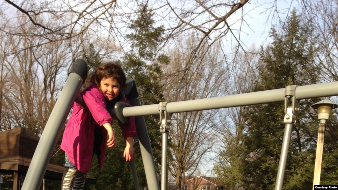 Rafi and Dvora Meitiv at playground. February 2015 (FILE/Julie Taboh)
