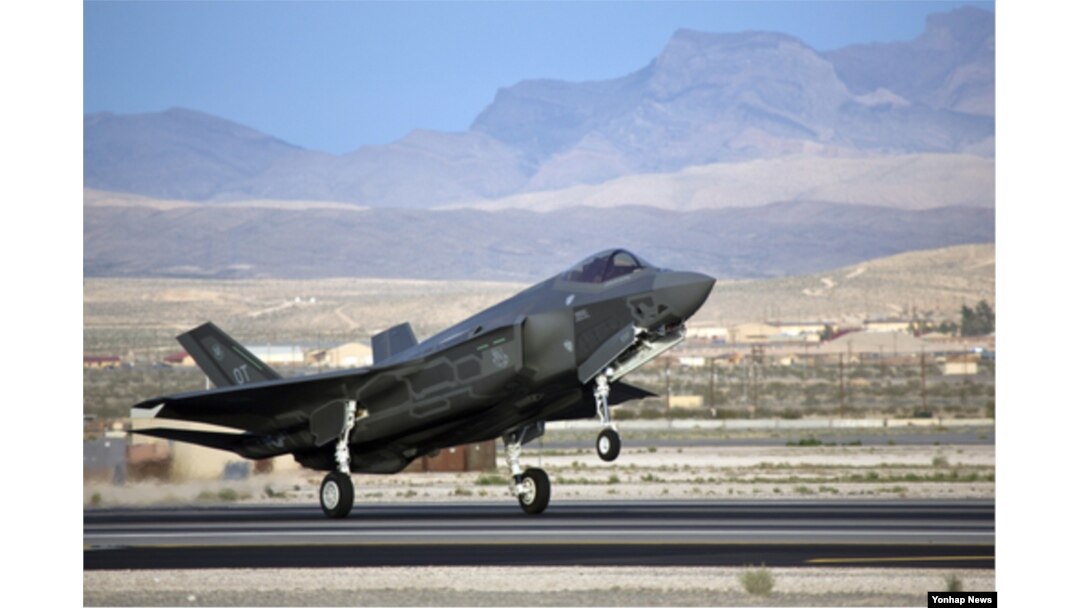 한국과 일본이 미국에서 도입을 추진 중인 F-35 스텔기 전투기. (자료사진)