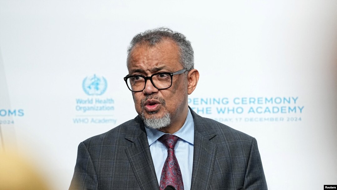 WHO အကြီးအကဲ Tedros Adhanom Ghebreyesus