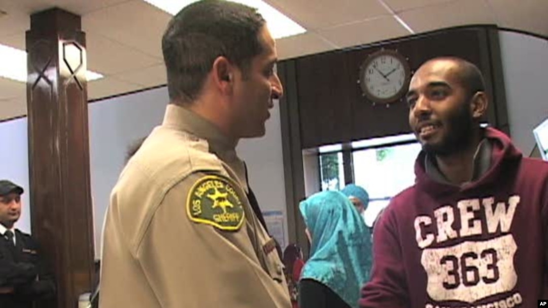 Morsi (l) is a Muslim and a deputy sheriff in Los Angeles