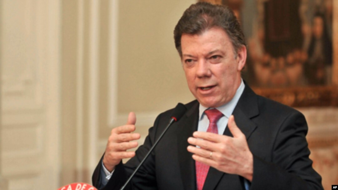 Colombia's President Juan Manuel Santos, 20 Aug 2010