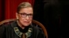 အမေရိကန် တရားရုံးချုပ် တရားသူကြီး Ruth Bader Ginsburg. (ဇွန် ၁၊ ၂၀၁၇)