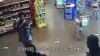 In this photo taken from footage from Citizen TV, via the Kenya Defense Forces and made available Friday, Oct. 4 2013, a man reported to be Omar Abdul Rahim Nabhan, one of the four armed militants walking in a store at the Westgate Mall.