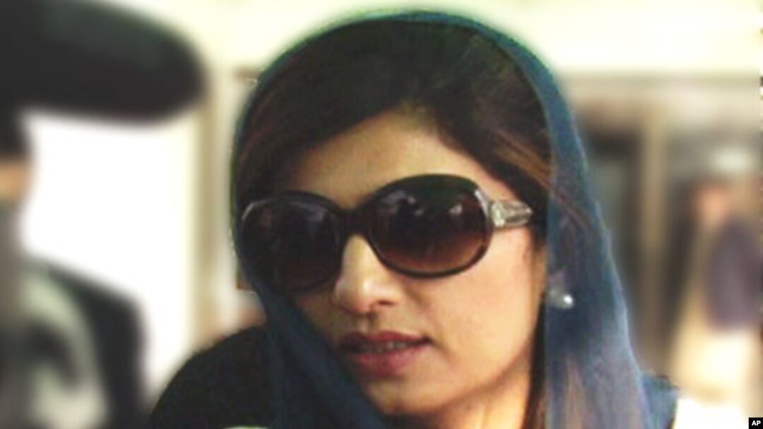 Pakistan foreign minister Hina Rabbani Khar is shown in this file photo.