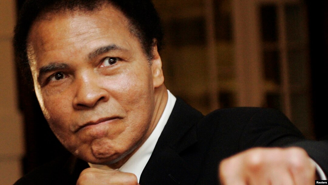 FILE - U.S. boxing great Muhammad Ali. The boxer criticized Republican candidate Donald Trump's comments about Muslims.
