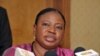International Criminal Court chief prosecutor Fatou Bensouda gives a press conference on in Dakar, November 12, 2012. 