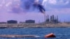 A general view of the port and Zawiya Oil Refinery, west of the city of Tripoli, Libya, Aug. 22, 2013. 