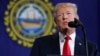 U.S. President Donald Trump delivers remarks at Manchester Community College in Manchester, New Hampshire, March 19, 2018.