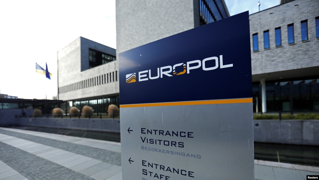 FILE - A general view of the Europol building in The Hague, Netherlands, Dec. 12, 2019.