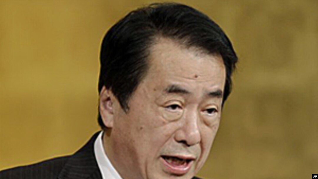 Japanese Prime Minister Naoto Kan delivers a diplomatic speech in Tokyo, 20 Jan 2011